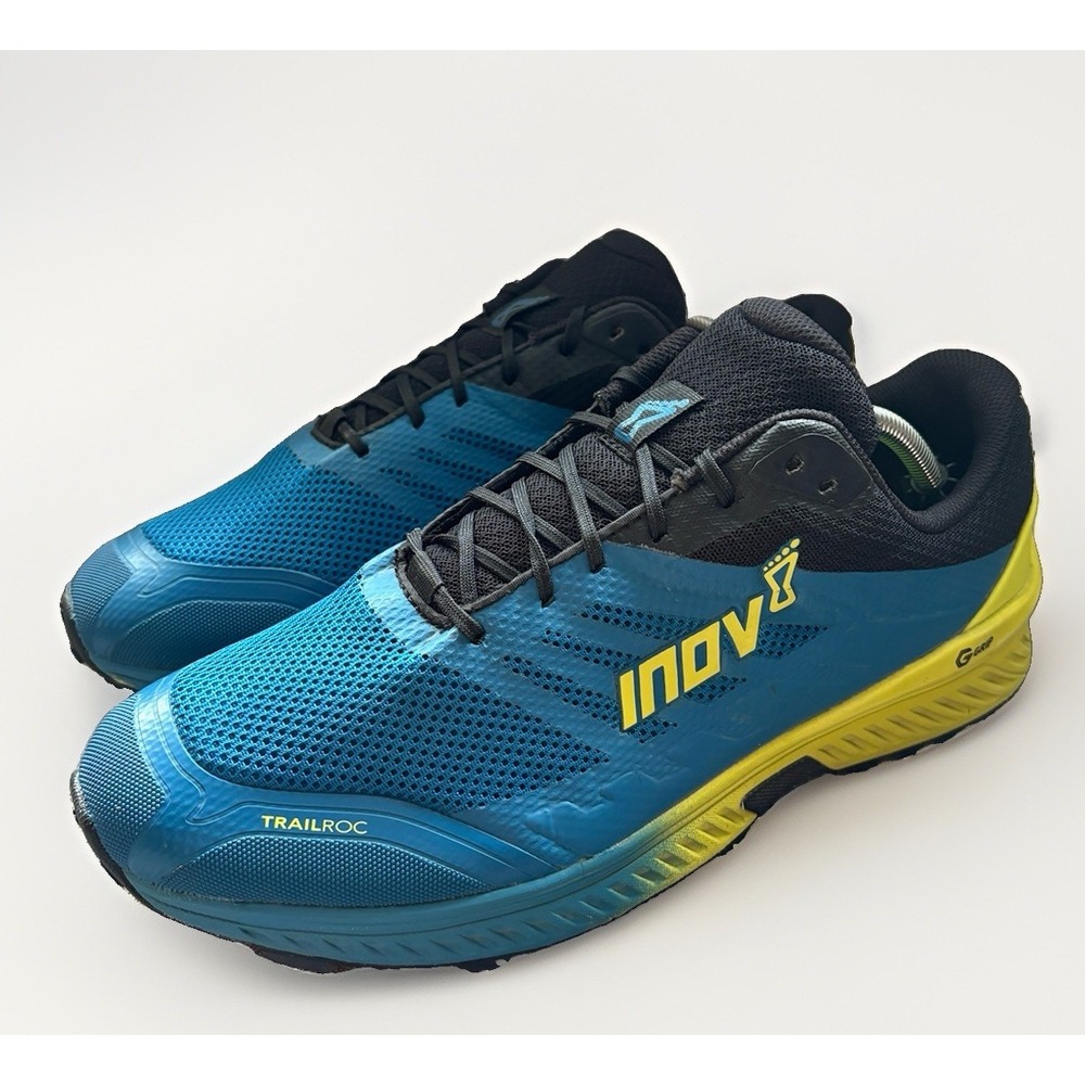 Mens Inov-8 Trailroc 280 Blue Athletic Running Shoes Sneakers Size 12